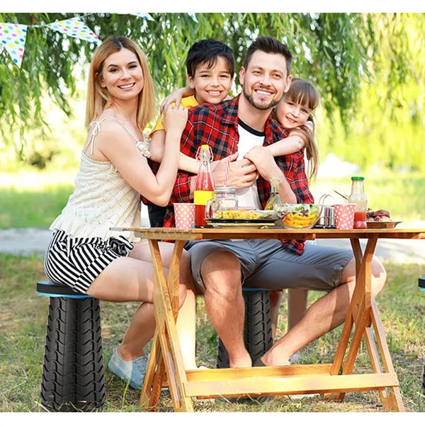 Portable Telescoping Foldable Camping Stool