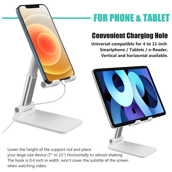Fully Foldable Multi-angle Adjustable Phone/Tablet Stand
