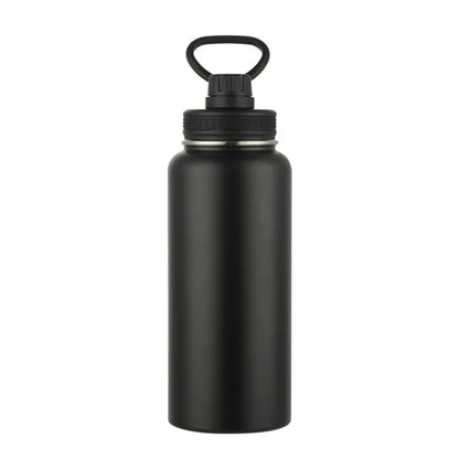 Multi Lids Stainless Steel Bottle 12/16/18/22/25/32/40 Oz