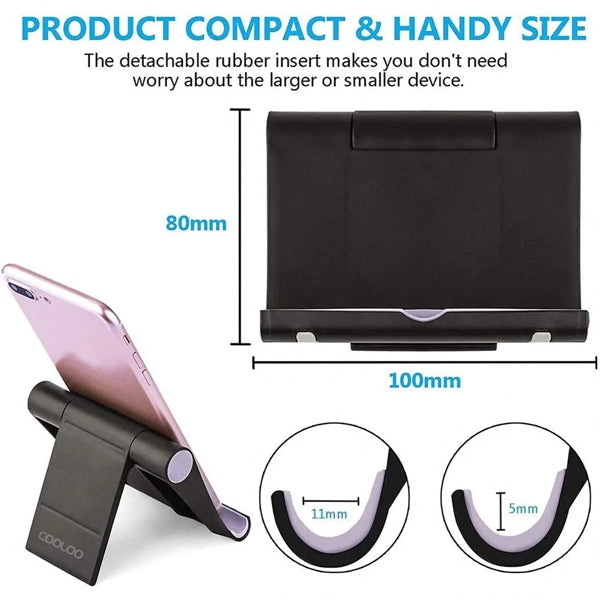 Foldable Phone/Tablet Desktop Stand Holder