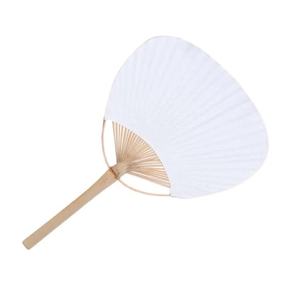 Bamboo Paper Paddle Fan