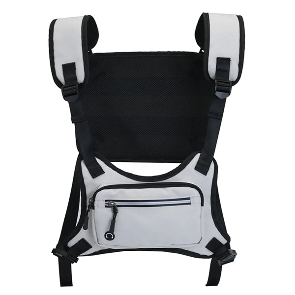 Reflective Stripe Sports Chest Bag