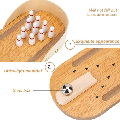 Desktop Mini Bowling Game Set