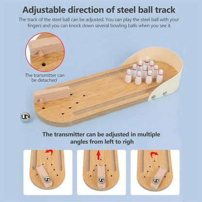Desktop Mini Bowling Game Set