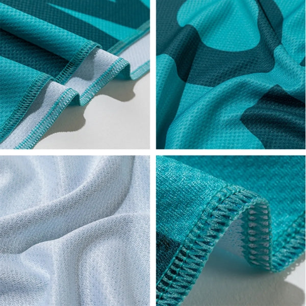 Multipurpose Alphabet Printing Dry Portable Cooling Towels