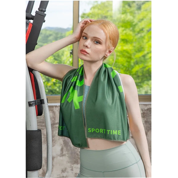Multipurpose Alphabet Printing Dry Portable Cooling Towels