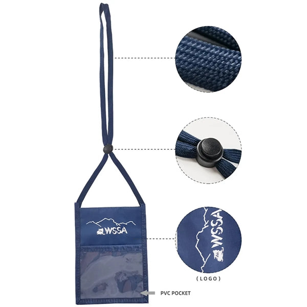 Clear Travel Rfid Sling Bag