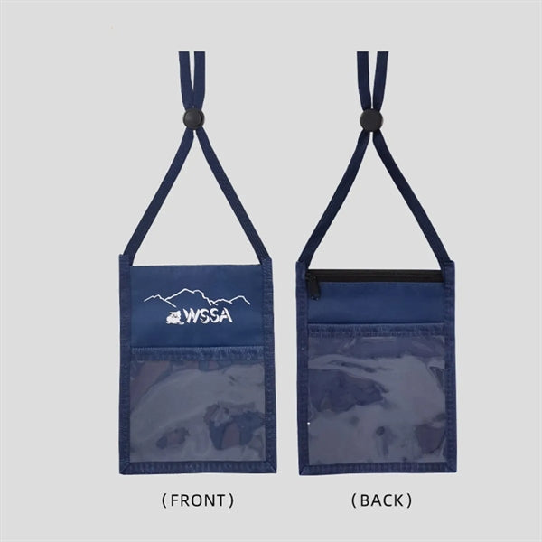 Clear Travel Rfid Sling Bag