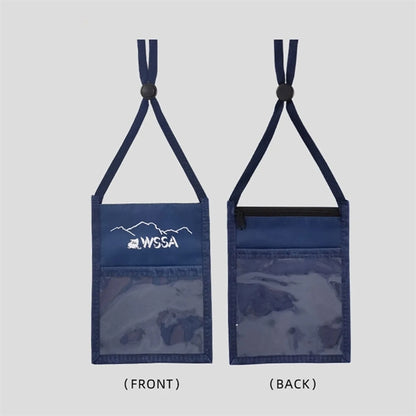 Clear Travel Rfid Sling Bag