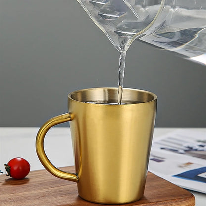 Mug Double Wall Anti Scald Drinkware