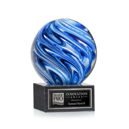 Naples Award on Square Marble Base