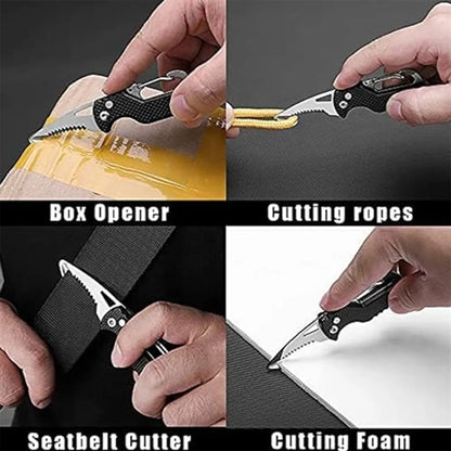 Safety And Useful Compact Mini Folding Keychain Knife