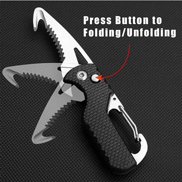 Safety And Useful Compact Mini Folding Keychain Knife