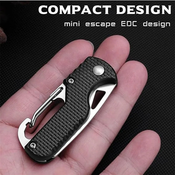 Safety And Useful Compact Mini Folding Keychain Knife
