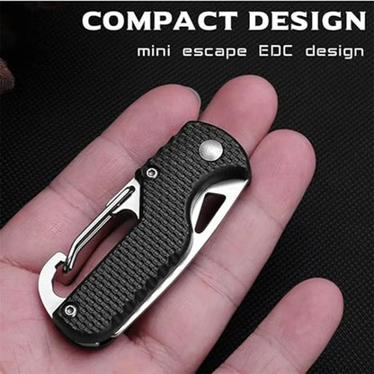 Safety And Useful Compact Mini Folding Keychain Knife