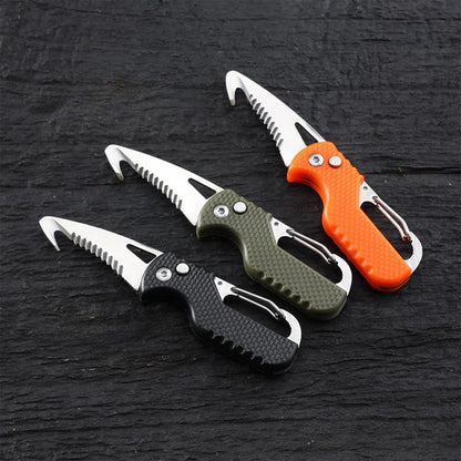 Safety And Useful Compact Mini Folding Keychain Knife