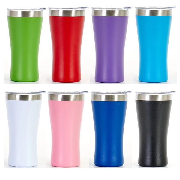 Custom Insulated Stainless Steel Beer Tumbler 6 oz. with Lid