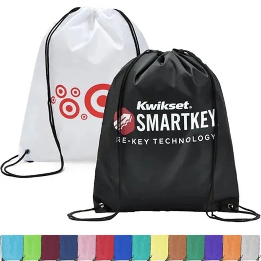 Rock'it 3-Day 210D Polyester Cinch Backpack Drawstring Bag
