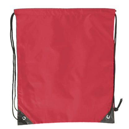 210D Polyester Cinch Backpack Drawstring Bag 15" x 18"