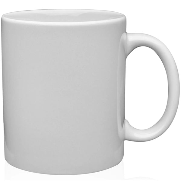 11 oz. C Handle Ceramic Mug