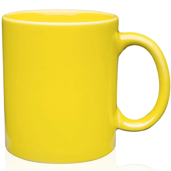 11 oz. C Handle Ceramic Mug