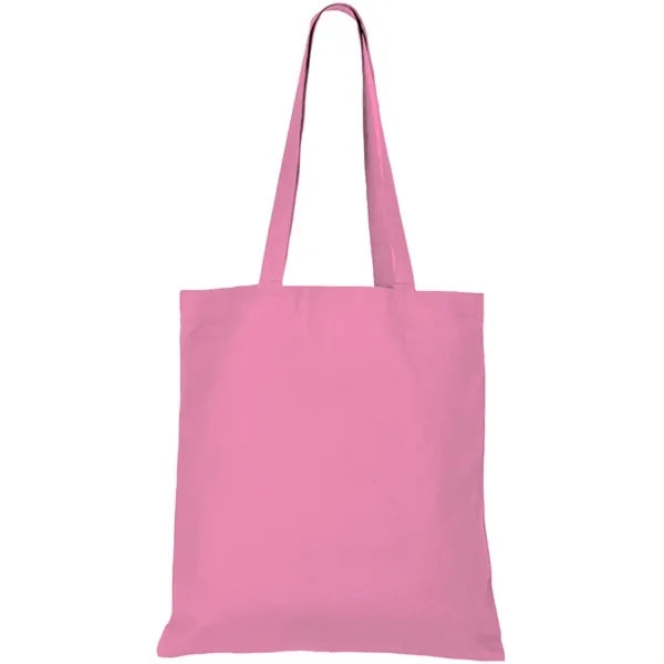 7 Oz. Multi Color Cotton Canvas Tote Bags (15" X 16")