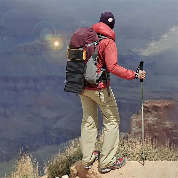 20000mAh Solar Charger with 4 Panels Power Bank