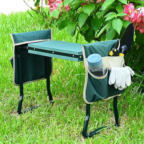 Foldable Garden Stool For Kneeling And Sitting
