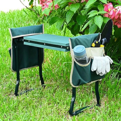 Foldable Garden Stool For Kneeling And Sitting