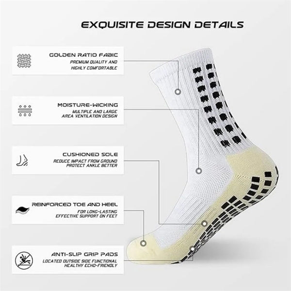 Universal Anti Slip Soccer Socks for Football&Yoga