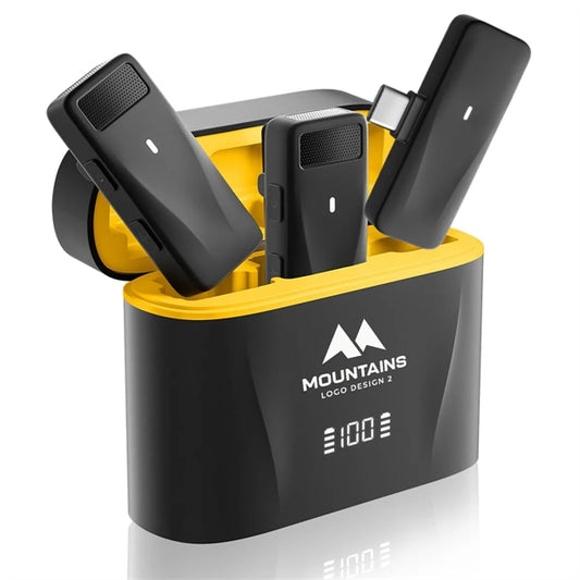 Wireless Microphone with charging case