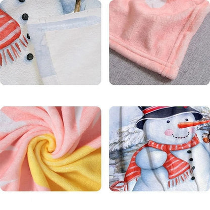 Full Colors Flannel Fleece Blanket Couch Gifts Customize