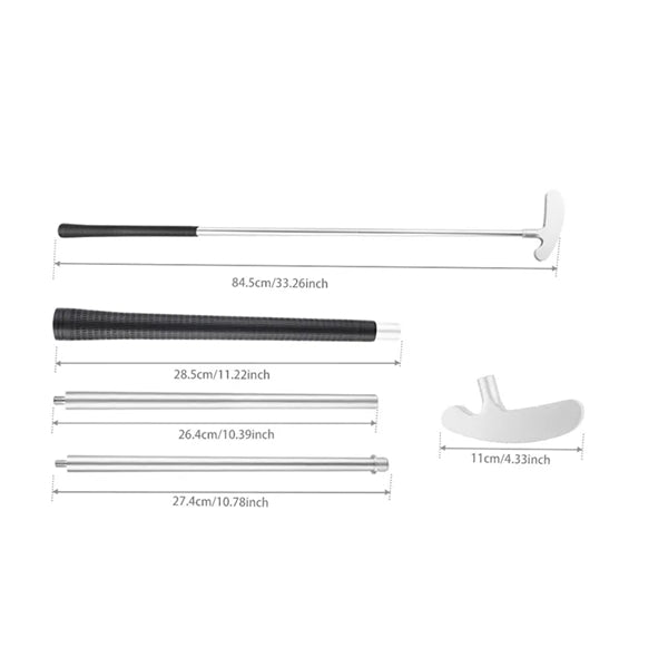 Three-section Folding Assembled Golf Putter