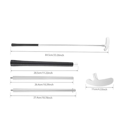 Three-section Folding Assembled Golf Putter
