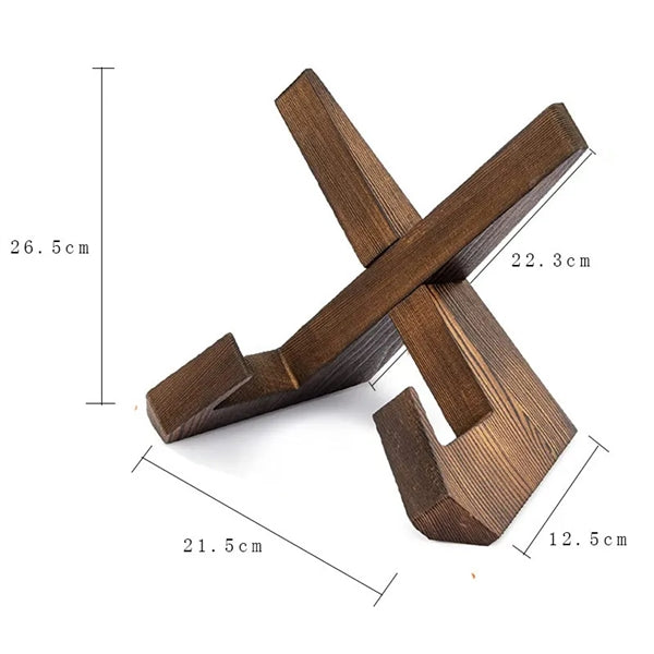 Laser Branded Kitchen Cook Recipe Book Holder Stand Shlef