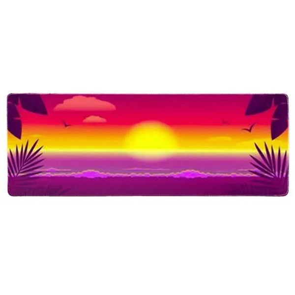 11.8" x 31.5" 3MM Gaming Mouse Pad with Rubber Backing