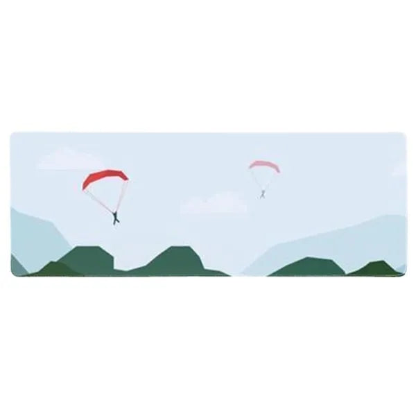 11.8" x 31.5" 3MM Gaming Mouse Pad with Rubber Backing