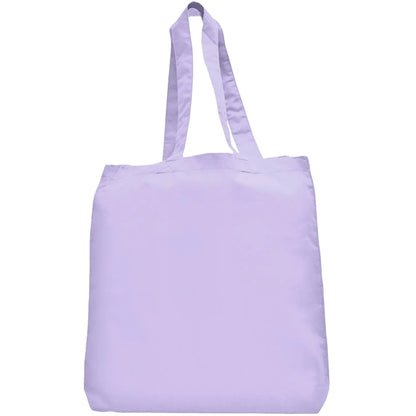 6 oz Cotton Canvas Tote Bag W/ Gusset (15" X 16")