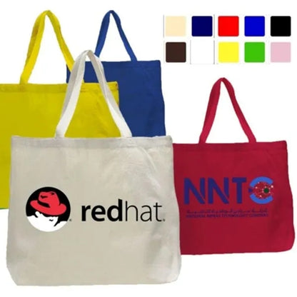 12 oz. Extra Large Grocery Cotton Tote Bag 20"x15"x5"