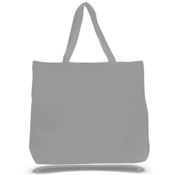 12 oz. Extra Large Grocery Cotton Tote Bag 20"x15"x5"