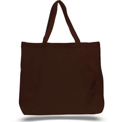 12 oz. Extra Large Grocery Cotton Tote Bag 20"x15"x5"