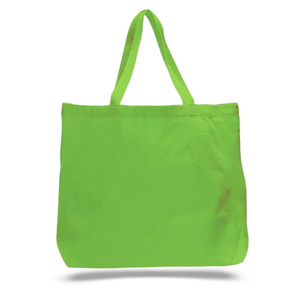 12 oz. Extra Large Grocery Cotton Tote Bag 20"x15"x5"