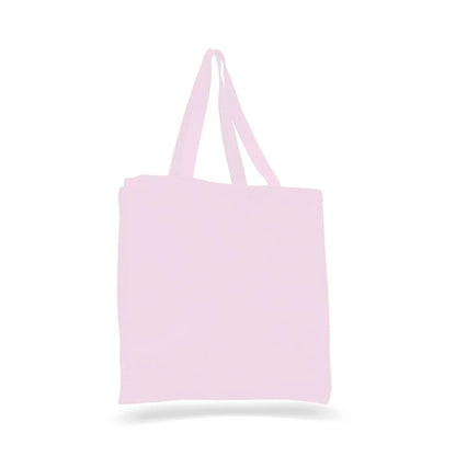 12 oz.Classic Book Tote Bags w/ Gusset Canvas (14"X15"X4")
