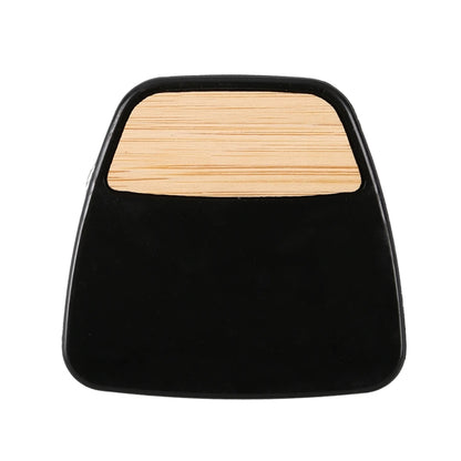 Bamboo Accent Magnetic Clip with Pen Holder