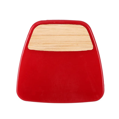 Bamboo Accent Magnetic Clip with Pen Holder