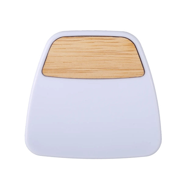 Bamboo Accent Magnetic Clip with Pen Holder