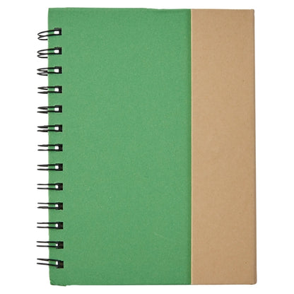 Eco Magnetic Notebook with Sticky Notes & Pen