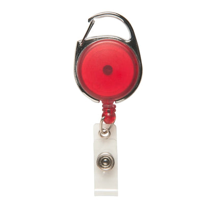 Retractable Badge Holder with Carabiner