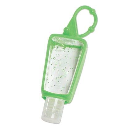 Hand Sanitizer with Sleeve and Silicone Lanyard 1 oz scented
