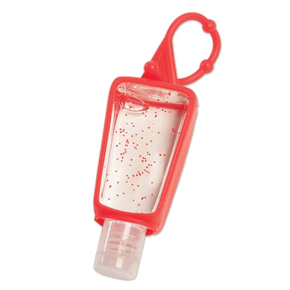 Hand Sanitizer with Sleeve and Silicone Lanyard 1 oz scented